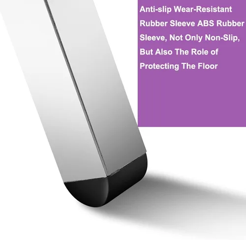 Miniatura 6 de Estante de secado de ropa plegable de acero inoxidable resistente, ajustable hasta 79 pulgadas, capacidad de 300 libras, ahorro de espacio