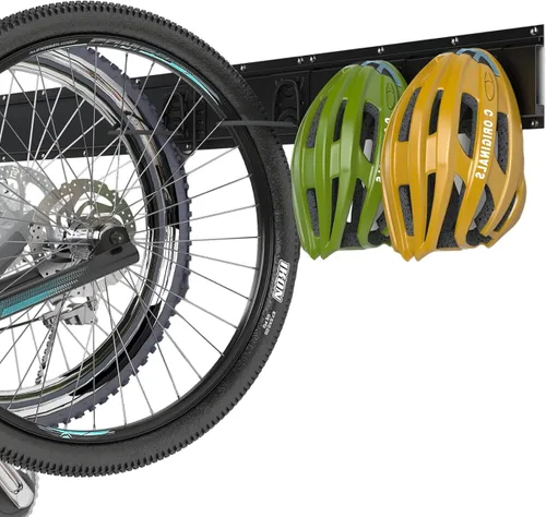 Miniatura 2 de SMARTOLOGY Sistema de estante de riel de suspensión de gancho de bicicleta de repuesto