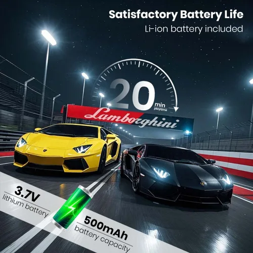 Miniatura 3 de Lamo LP-700 - Auto de control remoto a escala 1:18 con licencia oficial para niños de 8 a 12 años, auto a control remoto con batería recargable