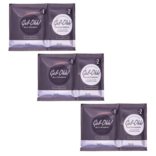 Miniatura 9 de AvryBeauty Gel-Ohh Jelly Spa Bath paquete de 3, Citrus Fresh, aroma cítrico, vitamina C, pedicura de gelatina, servicios de salón, pedicura