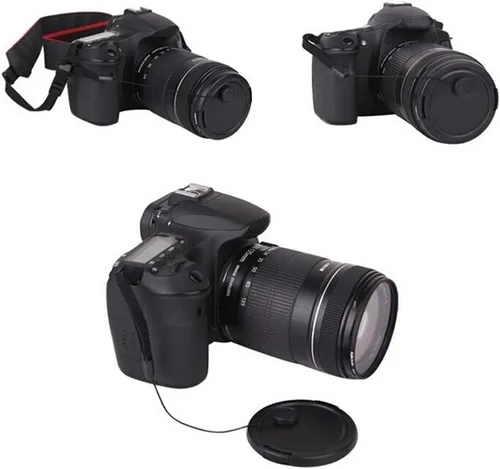 Miniatura 8 de VizGiz Paquete de 5 correas para lente de cámara, cordón antipérdida, autoadhesivas, para canon, Sony, Nikon, Sigma, Tamron, lentes de cámara réflex