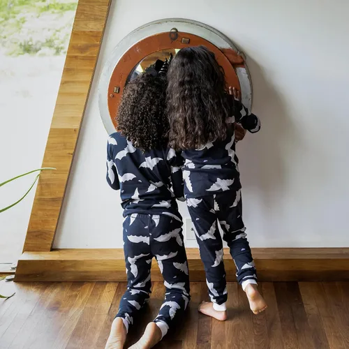 Miniatura 6 de Burt's Bees Baby - Conjuntos de pijamas de Navidad familiares a juego, de algodón orgánico, para niños, bebés, mujeres y adultos