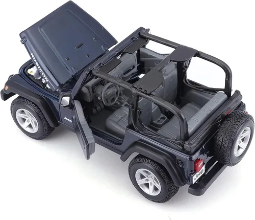 Miniatura 2 de Vehículo Maistom Jeep Wrangler Rubicon forjado, Azul metálico
