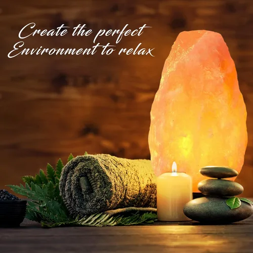 Miniatura 6 de Himalayan Glow Lámpara de sal - Lámpara de sal multicolor USB del Himalaya con control de atenuador Bombilla LED Base de plástico Brillo