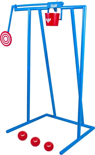 GoSports Splash Tower Water Dunk Game - Tanque de inmersión en agua para niños y adultos