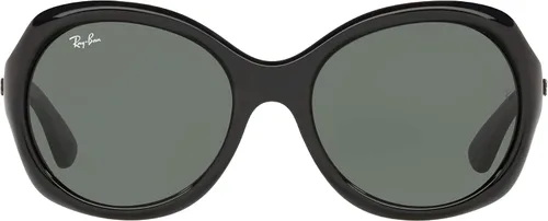 Miniatura 3 de Ray-Ban Gafas de sol para mujer, montura negra, lentes clásicas G-15 verdes, 2.244 in