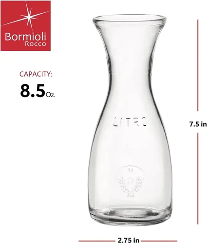 Miniatura 2 de Bormioli Rocco Jarra de vino Misura, 8 1/2 onzas