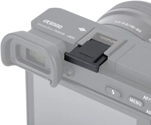 Miniatura 5 de Paquete de 2 tapas JJC FA-SHC1M para Sony ZV-E10 A6000 A6100 A6300 A6400 A6500 A6600 A6700 A1 II A7C II A7CR A7V A7IV A7III A7R VI V IV III 7S III