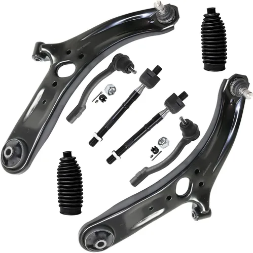 Miniatura 47 de Detroit Axle - Kit de brazos de control de extremo delantero de 8 piezas para Dodge Dakota 00-04, Durango 00-03, 4 brazos de control superior e