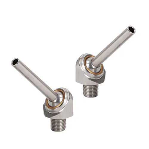 2 tubos de refrigerante de 1/8 pulgadas PT x 10/30/1.969 in, boquilla de refrigerante ajustable de acero inoxidable 304, tubo de enfriamiento de