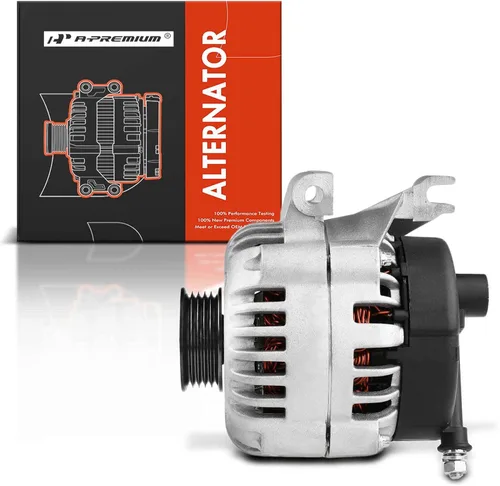 Miniatura 8 de A-Premium Alternador compatible con Chevrolet y GMC Express Suburban Yukon Savana C-Series 1500/2500/3500, 140Amp 12V CW 6 surcos, repuesto #