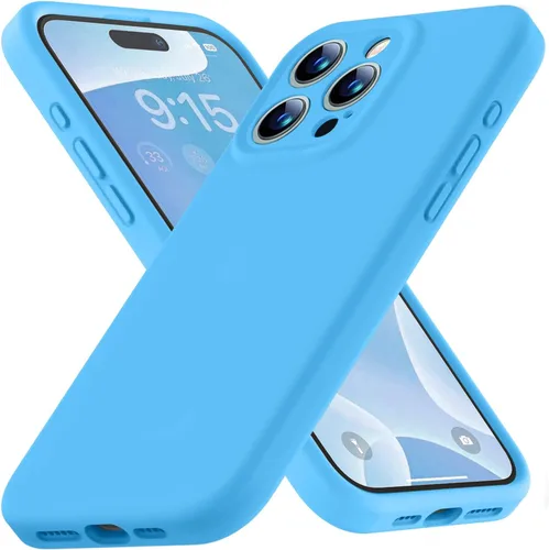 Miniatura 42 de Funda compatible con iPhone 13 de 6.1 pulgadas, de silicona líquida premium [forro de microfibra suave antiarañazos], goma de gel, protección Uva