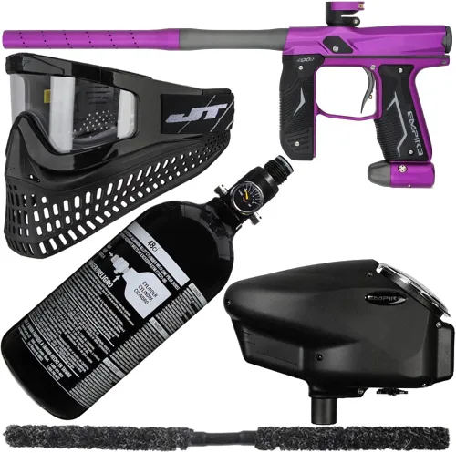 Miniatura 2 de Action Village Empire Axe 2.0 Super Kit de paquete de pistola de paintball Azul polvo/Negro polvo