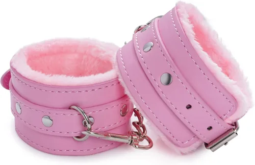 Miniatura 11 de Rbenxia Esposas de muñeca para adultos de cuero PU cinturón de sujeción de esposas
