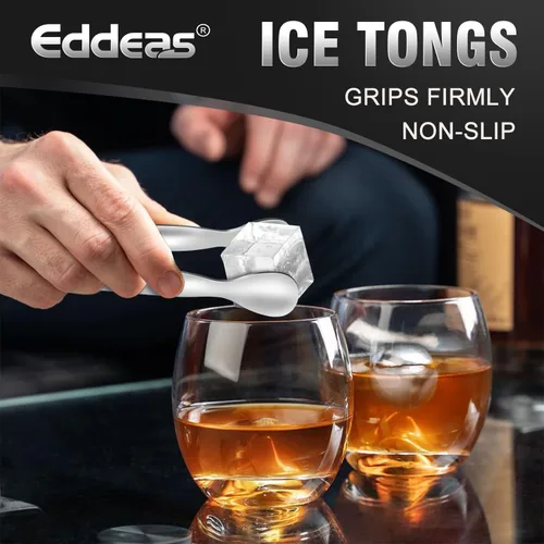 Miniatura 3 de Eddeas Mini pinzas para servir alimentos, juego de 12 pinzas pequeñas para aperitivos, pinzas de cocina pequeñas de metal de acero inoxidable