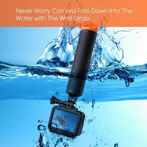 Miniatura 2 de Luxebell Agarre de mano flotante, montaje en poste para GoPro Hero 12 11 10 9 8 7 6 5 Max Session 4 3+, accesorios de montaje de mango para cámara