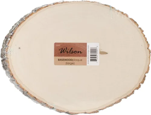 Miniatura 9 de Wilson Placa de tilo (redonda/ovalada) caja de valor de cantidad a granel (pequeña (5-7 pulgadas de diámetro) paquete de 20