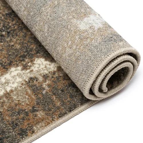 Miniatura 7 de LUXE WEAVERS Lagos Collection - Alfombra de área abstracta beige de 5 x 7 pies