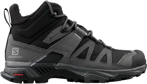 Miniatura 2 de Salomon Botas de senderismo X Ultra 4 Mid Gore-tex para hombre, Gris Negro, M
