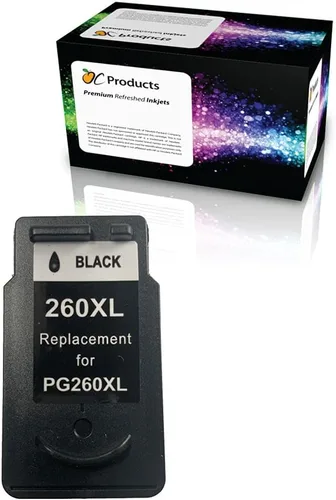 Cartucho de tinta remanufacturado de repuesto para Canon PG-260XL negro para PIXMA TR7020 TS5320 TS6420