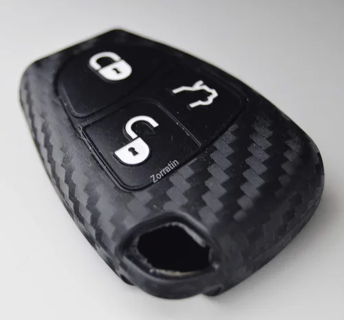 Miniatura 2 de Funda de silicona para llavero inteligente de Mercedes E C R CL GL SL CLK SLK