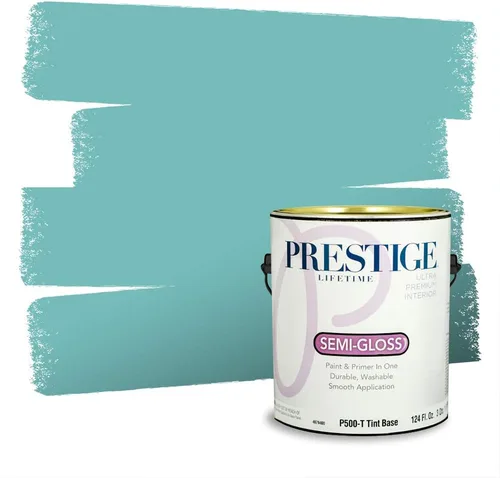 Miniatura 397 de Pintura Exterior + imprimación PRESTIGE, todo-en-uno, 1 galón, acabado mate, color comparable al Valspar* Royal Gray* VS151-Gris real