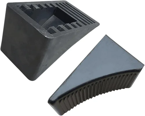 Miniatura 2 de Fasmov Paquete de 2 calcetas de rueda de goma maciza resistentes, calcetas de alta calidad para automóvil, remolques de viaje, RV, camión y ATV