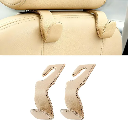 AMVOYOA Ganchos para reposacabezas para bolsos y bolsas, colgador para reposacabezas del asiento trasero del automóvil, gancho de almacenamiento de