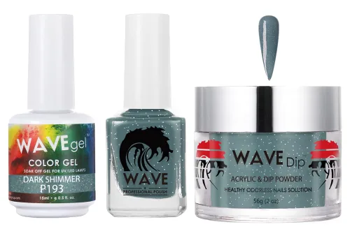 Miniatura 208 de WAVEGEL - Juego de gel de remojo, laca de uñas y polvo acrílico a juego - Colección Simplicity - #P109 Blizzard