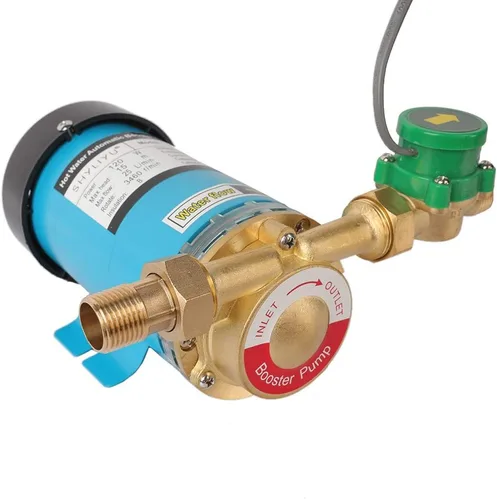 Miniatura 6 de 115V/60HZ 120W 3/4 pulgadas Outlet Home Bomba de presión de agua automática Bomba de refuerzo de ducha con interruptor de flujo de agua para toda