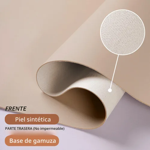 Miniatura 6 de Bloss Almohadilla de escritorio de cuero y reposamuñecas para teclado, alfombrilla grande para mouse + almohadilla para teclado + soporte de muñeca