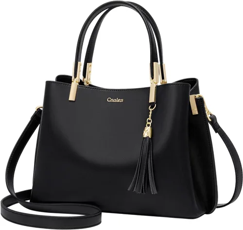 Miniatura 7 de Cnoles Bolsos de mano para mujer, de gran capacidad, bolso de hombro con asa para mujer