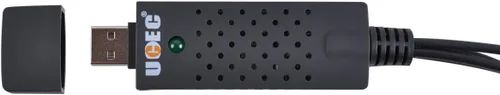 Miniatura 2 de UCEC Convertidor RCA a USB, dispositivo de tarjeta de captura de audio y video USB 2.0 para PC, convertidor de video analógico a digital