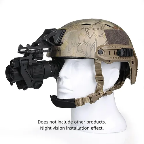 Miniatura 2 de Rhino Mount adaptador de casco Full Metal NVG Mount para PVS 14 visión nocturna gafas mortaja y estructura de articulación espiga