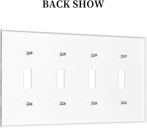 Miniatura 369 de Placa Decorativa de Pared de Granja Rústica con Cuerno de Madera para Puerta de Granero 1 Banda Duplex Cubiertas de Toma Eléctrica Soltera