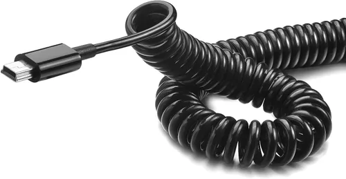 Miniatura 3 de Cable de expansión USB 2.0 en espiral de 10 a 105 pulgadas, tipo A macho a mini B, cable USB largo en espiral estándar, flexible, largo