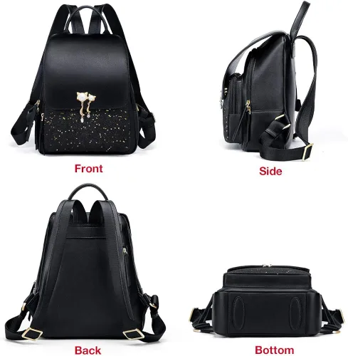 Miniatura 2 de FOXER - Mochila de piel para mujer