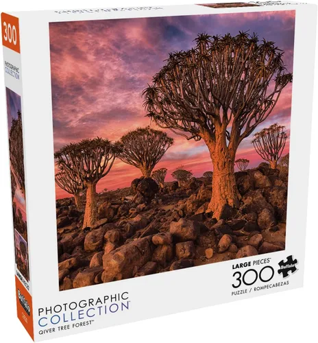 Miniatura 3 de Buffalo Games - Quiver Tree Forest - Rompecabezas de 300 piezas grandes