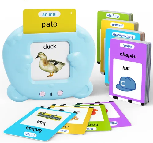Miniatura 14 de MAYAPHILOS - Tarjetas didácticas del alfabeto con sonido para niños de 3-8 años, 510 palabras, juguete educativo interactivo Montessori, regalos
