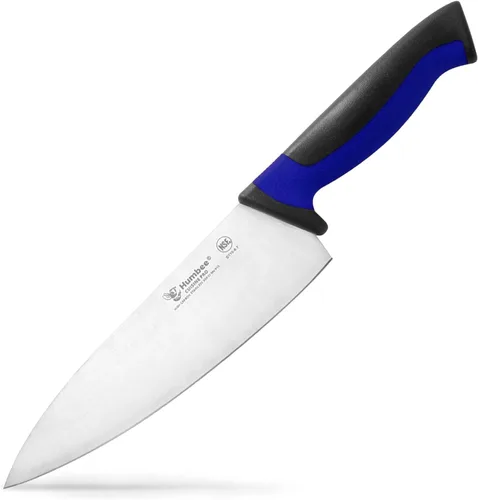 Miniatura 35 de Cuchillo de chef de 12 pulgadas, hoja de acero inoxidable de alto carbono certificada NSF – Mango ergonómico codificado por colores, cuchillo