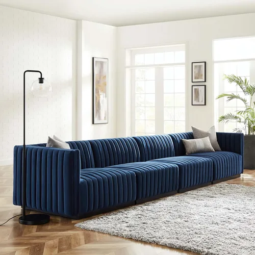 Miniatura 11 de Modway Conjure Seccional, Oro Negro