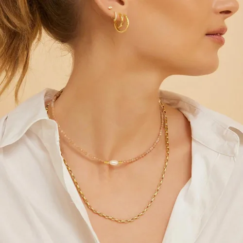 Miniatura 3 de Collares de cuentas de colores para mujer, collar de cuentas de cristal, collares de playa, collares bohemios para mujer, gargantilla de cuentas