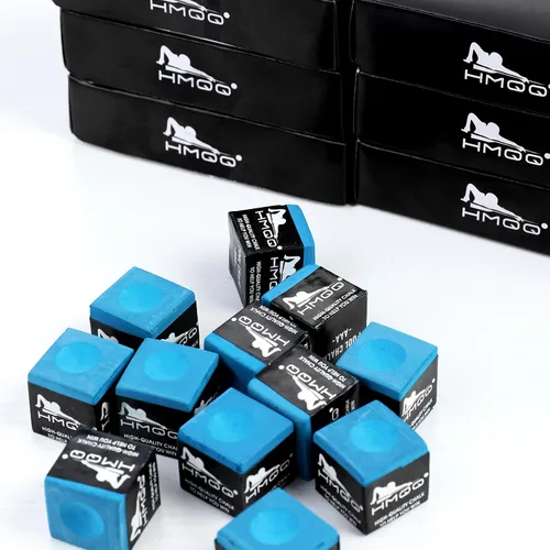Miniatura 6 de HMQQ Pool Cue Chalk – 12 Pack Billiard Chalk, Low Dust & Anti-Slip Cue Chalk for Smooth, Accurate Shots – 6 Colors Available for Pool Lovers, Home