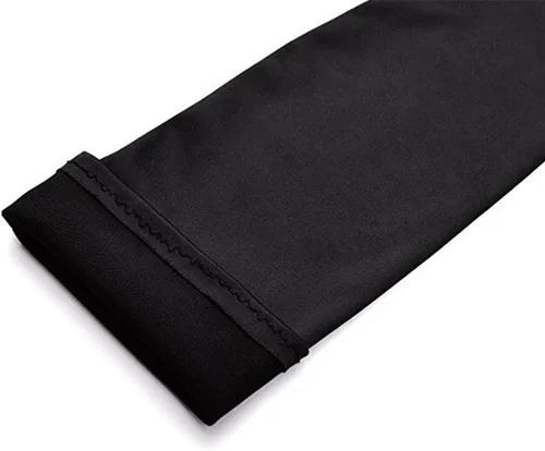 Miniatura 14 de DreamHigh Manoplas de dedo para mujer de 22 pulgadas sobre el codo, guantes largos de noche negro/blanco