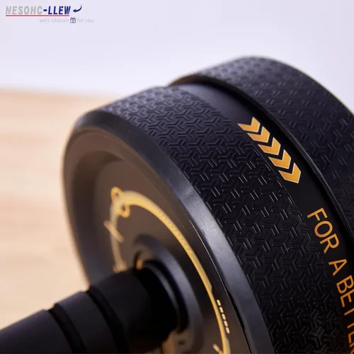 Miniatura 5 de Rueda de rodillo abdominal. Rodillo de entrenamiento abdominal para hombres/mujeres, ruedas abdominales ampliadas a 3.4 pulgadas, banda de rodadura