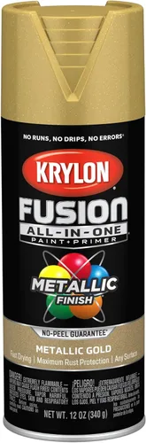 Miniatura 64 de Krylon Fusion - Pintura en aerosol adhesiva todo en uno para uso en interiores y exteriores, 12 onzas, aluminio Icy Grape