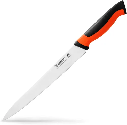 Miniatura 13 de Cuchillo rebanador de 8 pulgadas con borde Granton, negro, serie DT-40 negro / negro