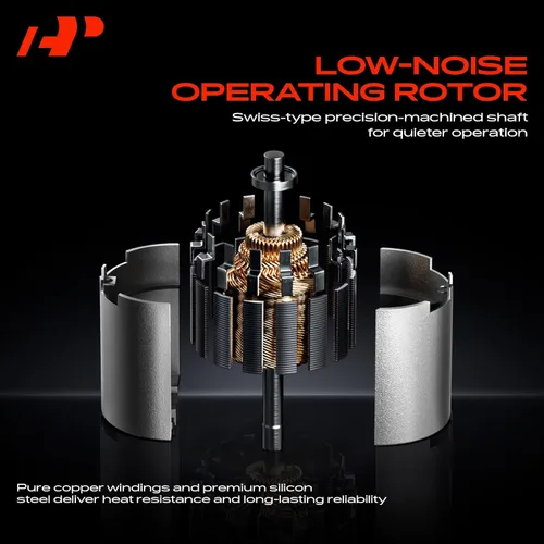 Miniatura 6 de A-Premium Motor soplador de calentador de HVAC delantero compatible con Porsche Panamera 2010-2016, 3.0L 3.6L 4.8L, Reemplazo# 97057392201
