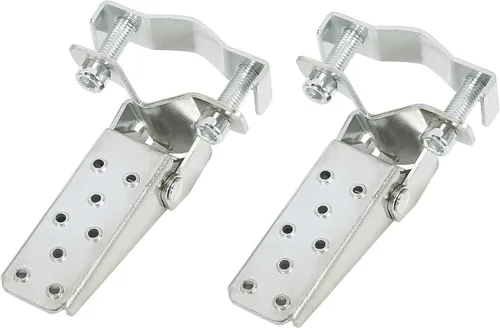 Miniatura 8 de F FIERCE CYCLE 1 par 0.315 in acero inoxidable universal motocicleta plegable trasero reposapiés estribera pedal peg bicicleta bicicleta ciclismo