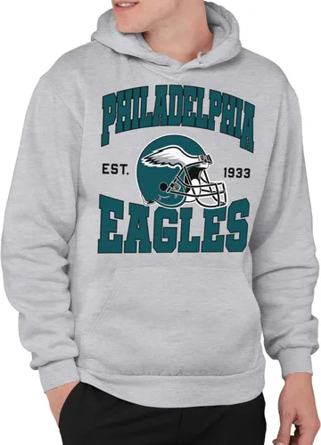 Miniatura 18 de Junk Food NFL Sudadera con Capucha Pullover Signature unisex para adultos. Ajuste Unisex Relajado.